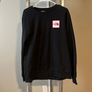 Used black sweatshirt- The Northface